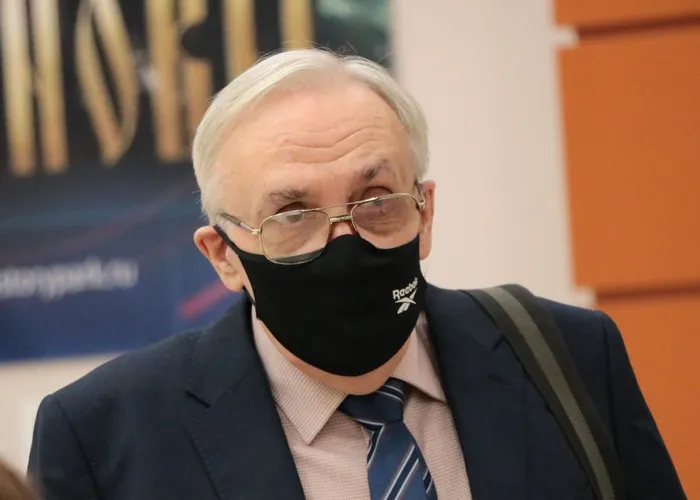На выставке художника А.Богачева в Санкт-Петербурге